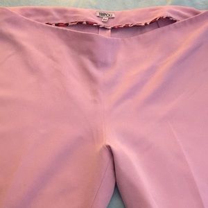 Women's Lavender Cropped Pants